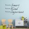 Wall Stickers, Kids Wall Stickers, (Easy to Install), Wall Decals Quotes Inspirational Boys Girls Baby Living Room Bedrooms Nursery Office Teens Words Signs Home Art Decor Vinyl